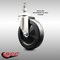 Service Caster 5 Inch 316SS Soft Rubber Wheel Swivel 3/8 Inch Threaded Stem Caster SCC SCC-SS316TS20S514-SRS-381615 - alternate 2